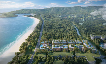 Новый роскошный кондоминиум в 50 метрах от пляжа Банг Тао